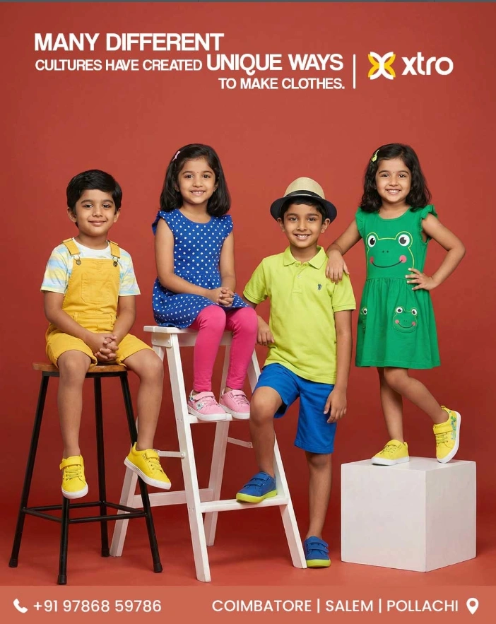 Kids sportswear in Coimbatore XTRO sports clothing